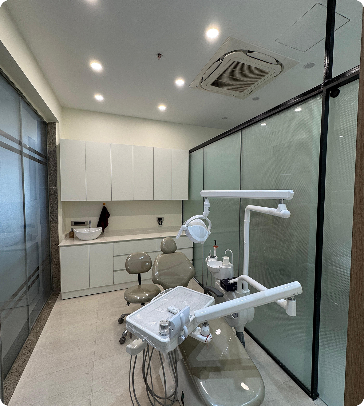 Dental equipment background